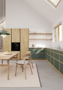 Japandi style kitchens